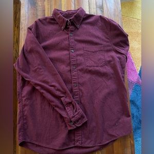 Land’s End button up 100% cotton shirt